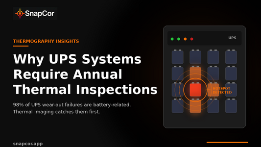 Why UPS Systems Require Annual Thermal Inspections