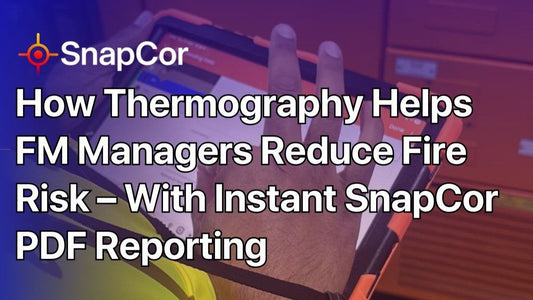 How Thermography Helps FM Managers Reduce Fire Risk – With Instant SnapCor PDF Reporting