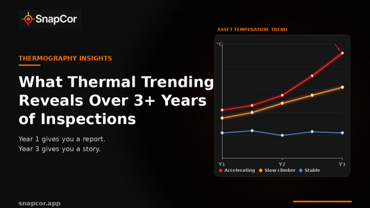 What Thermal Trending Reveals Over 3+ Years of Inspections