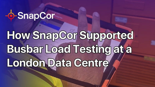 Report Ready Before They Left the Floor: How SnapCor Supported Busbar Load Testing at a London Data Centre